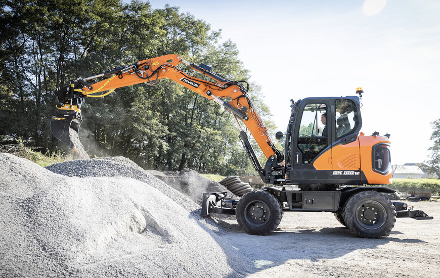 Compact, Manoeuvrable, Efficient in Landscaping Construction